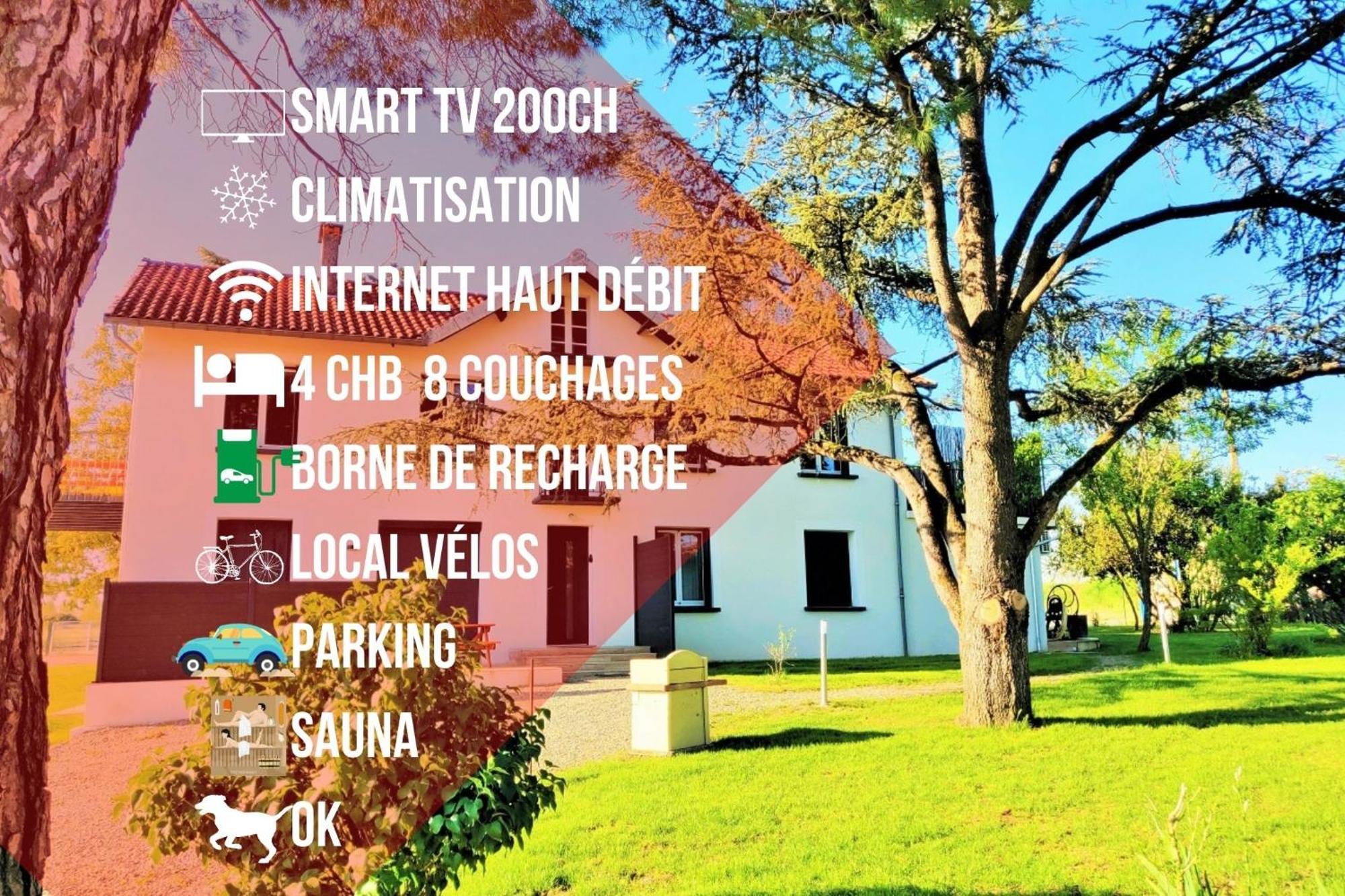 Le Cottage Duo Vigne Rouge Sauna Gaillac Entre Albi-Toulouse & Les Cottages Du Tarn 布朗斯 外观 照片